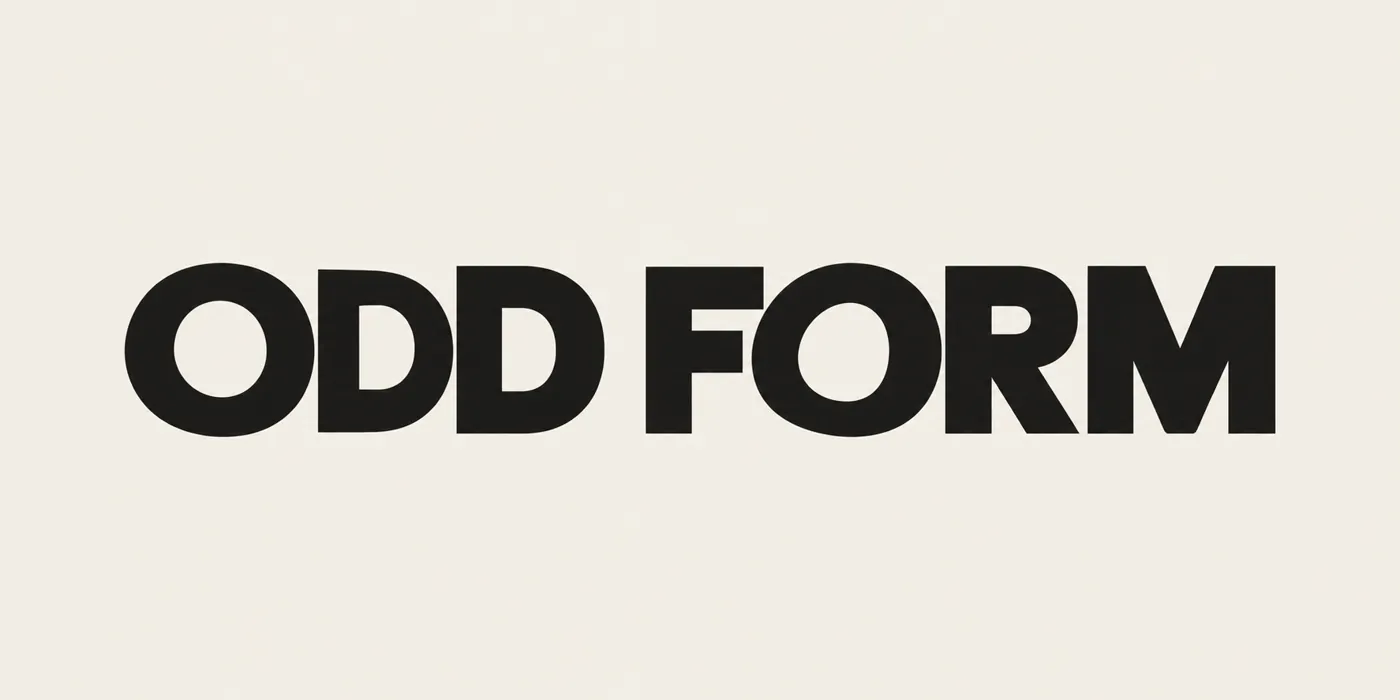 ODD FORM wordmark