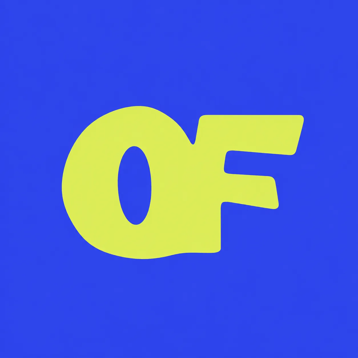 OF sculptural monogram