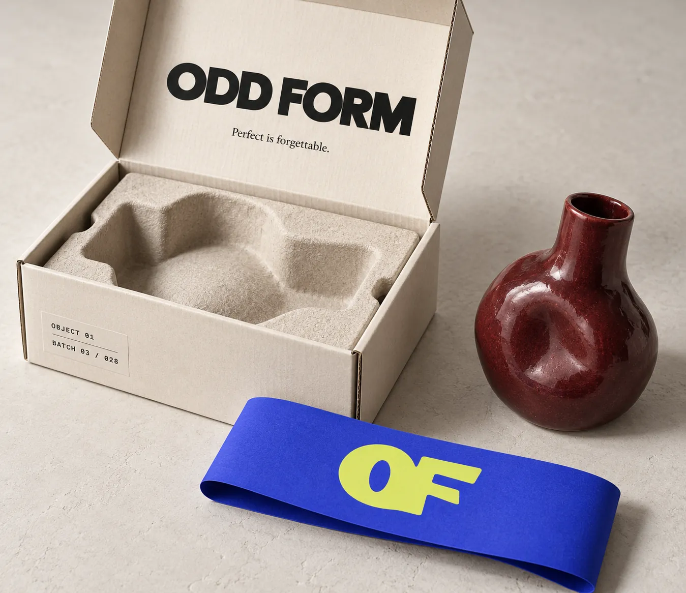 ODD FORM packaging