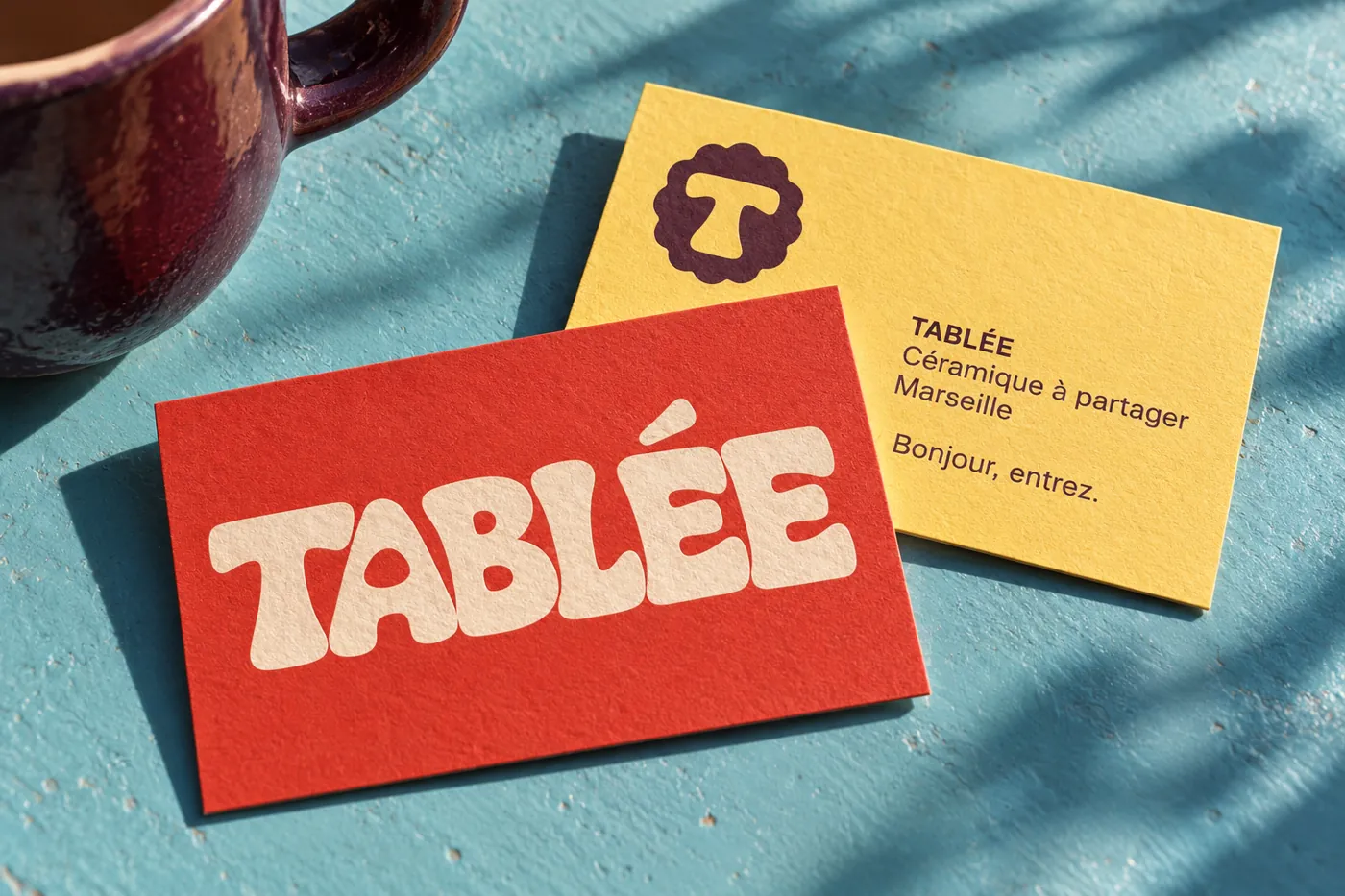 TABLÉE business cards