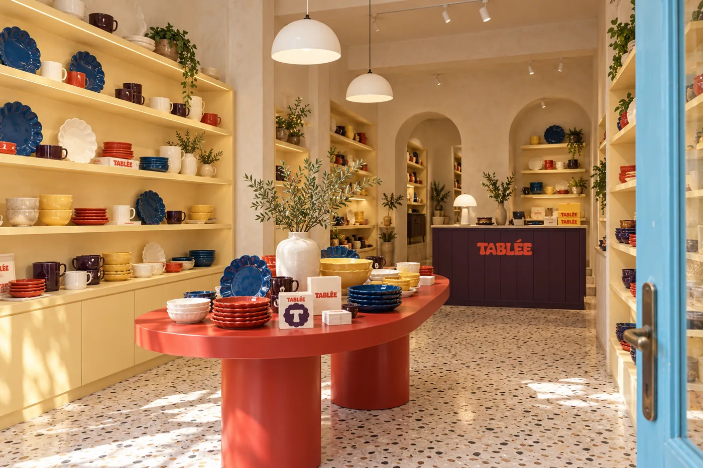 TABLÉE shop interior